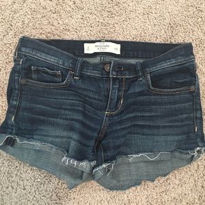Abercrombie jean shorts